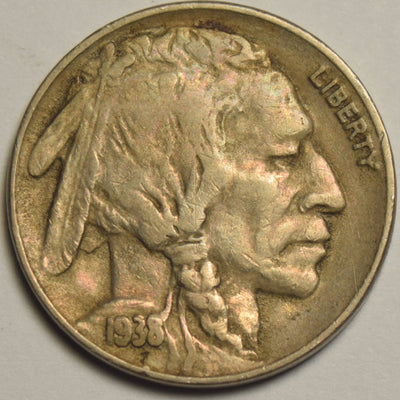 1938-D Buffalo Nickel Extremely Fine