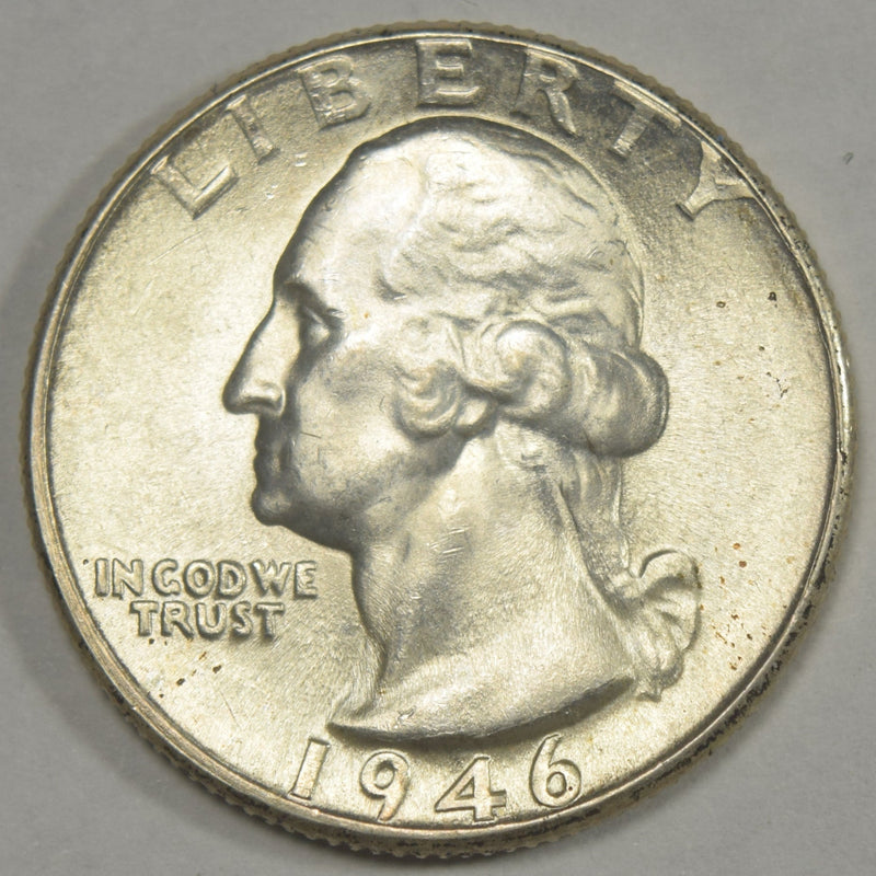 1945-S Washington Quarter Gem Brilliant Uncirculated