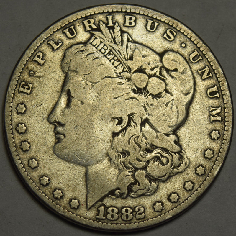 1882 Morgan Dollar Fine