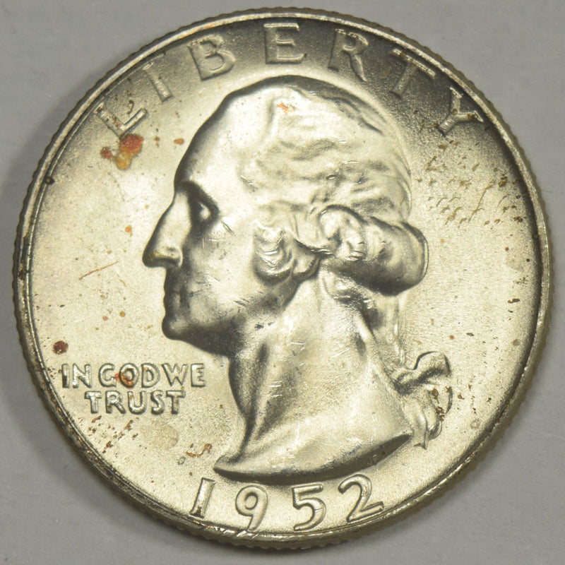 1952-S Washington Quarter Gem Brilliant Uncirculated