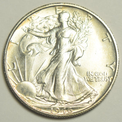 1946-S Walking Liberty Half Gem BU+