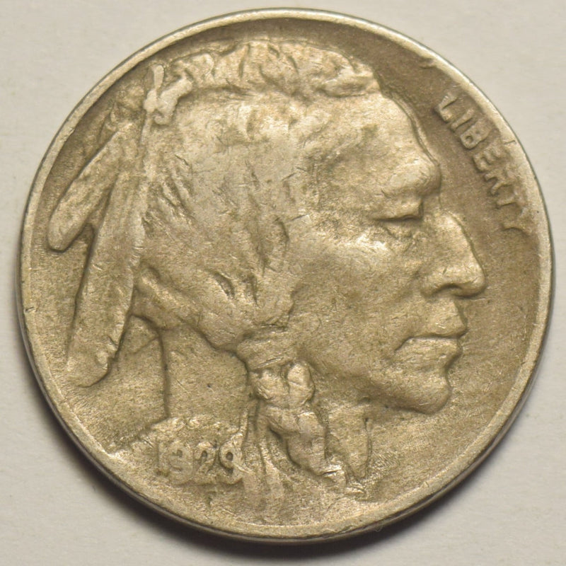 1929-S Buffalo Nickel VF/XF