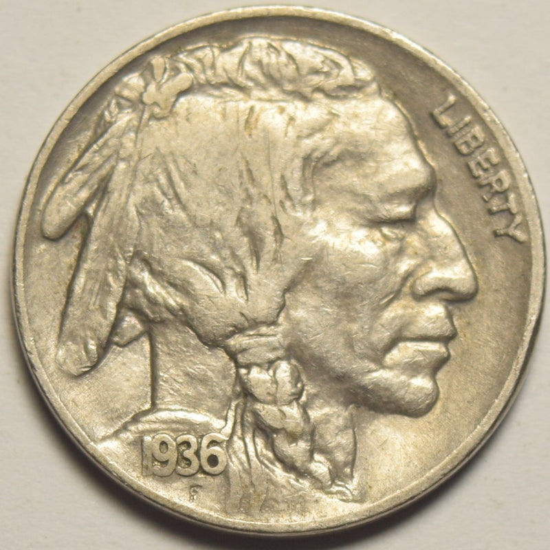 1936 Buffalo Nickel Very Fine