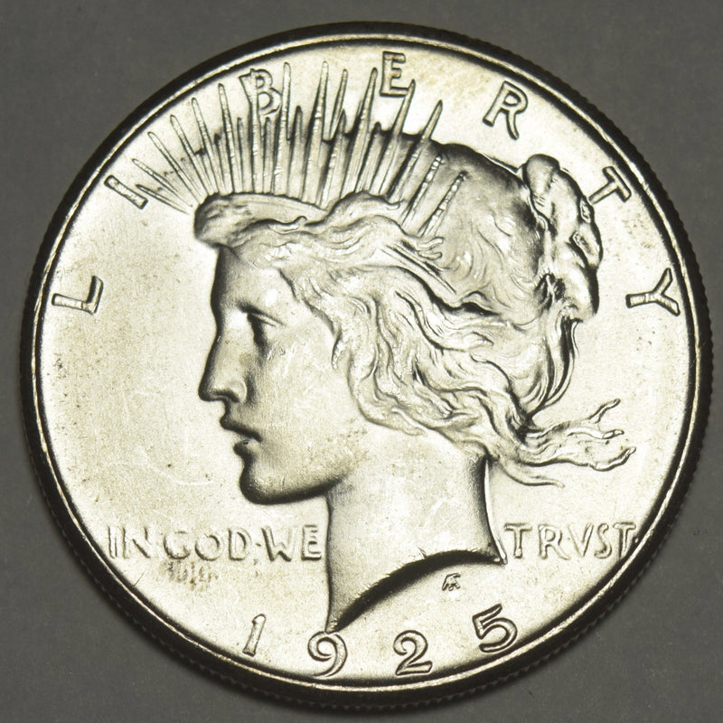 1925 Peace Dollar Gem Brilliant Uncirculated