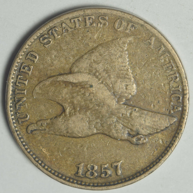 1857 Flying Eagle Cent . . . . Very Fine