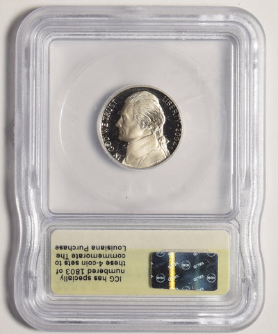 2004-S Keelboat Jefferson Nickel . . . . ICG PR-70 DCAM