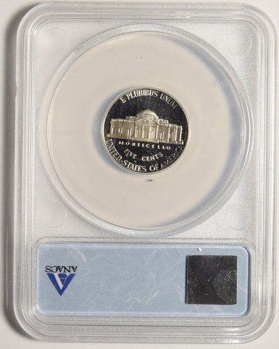 2008-S Jefferson Nickel . . . . ANACS PR-70 DCAM from 14-coin Clad Proof Set A First Strike Coin