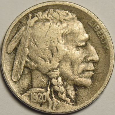 1920-D Buffalo Nickel Very Fine