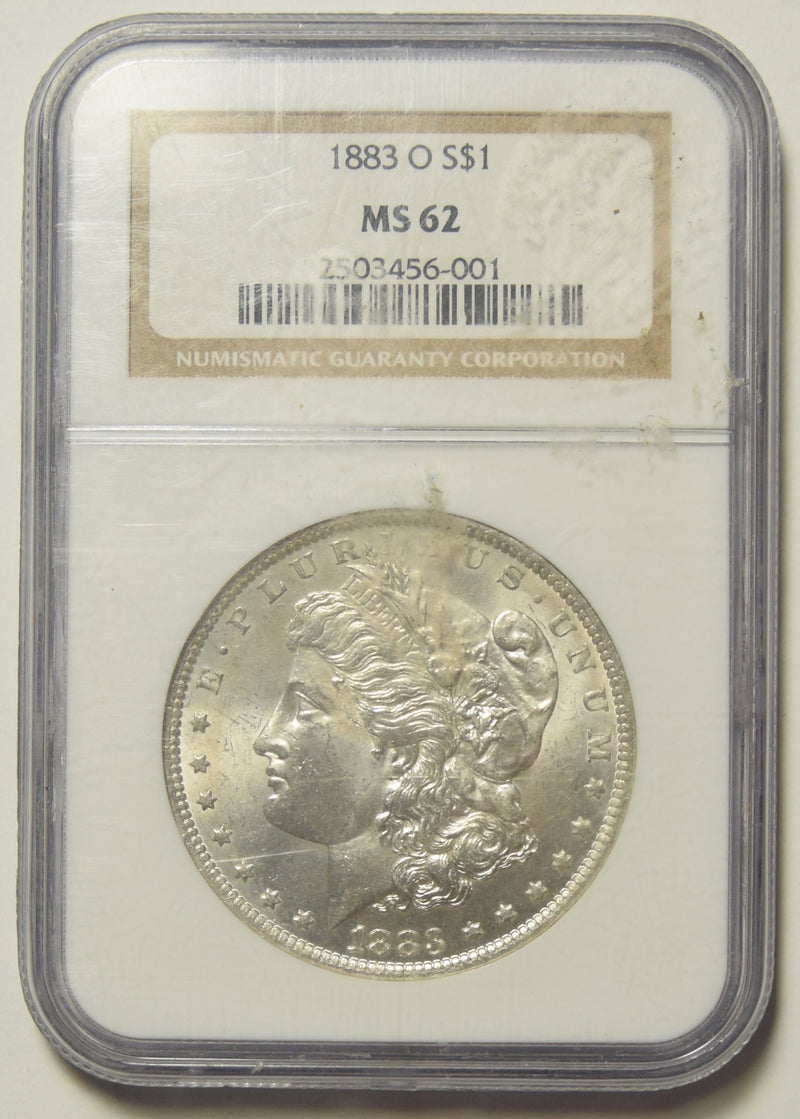 1883-O Morgan Dollar . . . . NGC MS-62