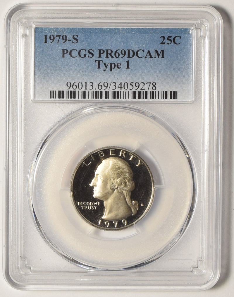 1979-S Type 1 Washington Quarter PCGS PR-69 DCAM