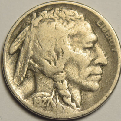 1927-S Buffalo Nickel Very Fine