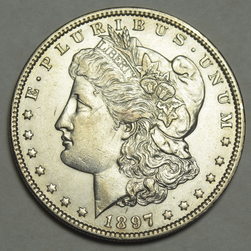 1897-O Morgan Dollar . . . . Uncirculated light scratches