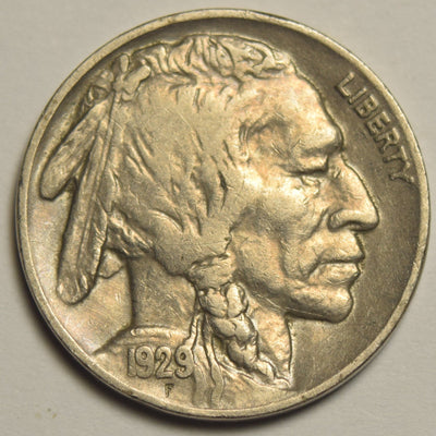 1929 Buffalo Nickel Extremely Fine