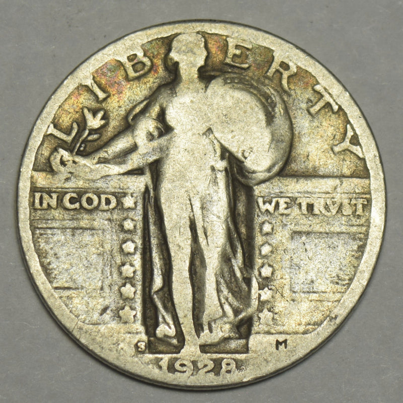 1928-S Standing Liberty Quarter Good