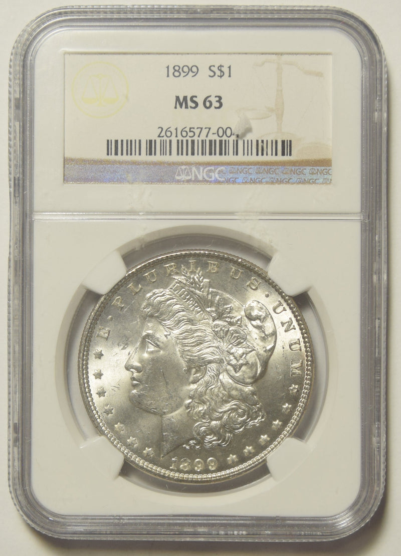 1899 Morgan Dollar NGC MS-63