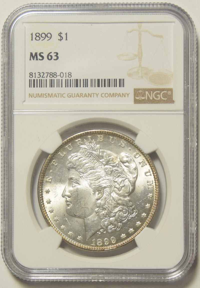 1899 Morgan Dollar . . . . NGC MS-63