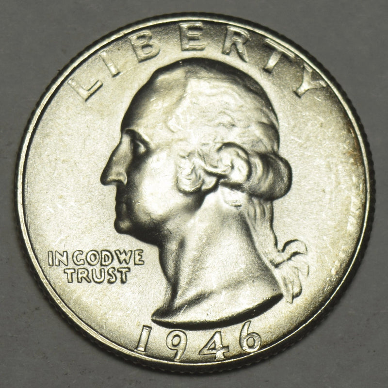 1946-S Washington Quarter Gem Brilliant Uncirculated