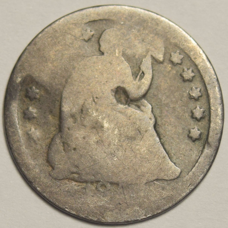 No Date Half Dime . . . . Good