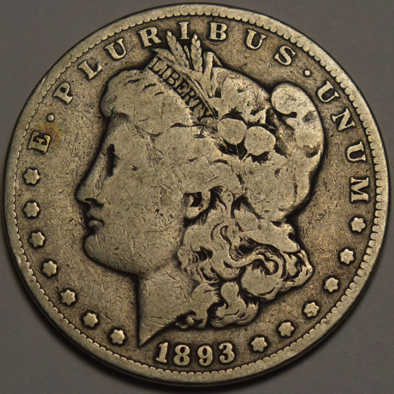 1893-CC Morgan Dollar . . . . Fine