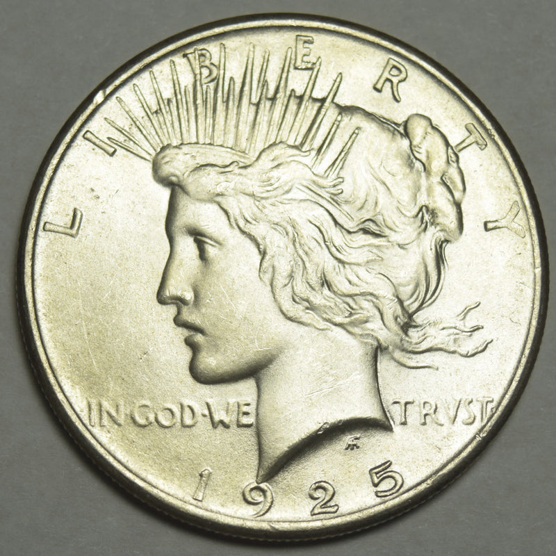 1925 Peace Dollar . . . . Choice BU+