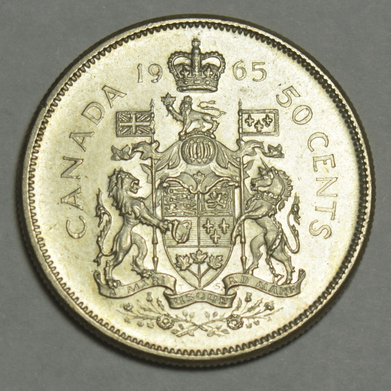 1965 Canadian 10 Cents Choice Brilliant Uncirculated