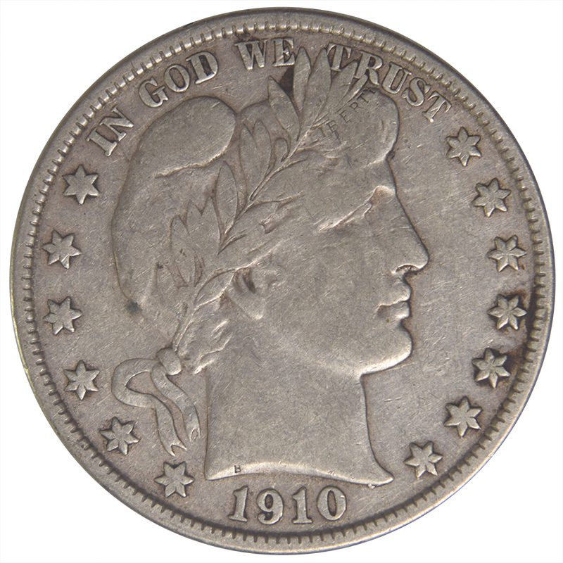 1910-S Barber Half . . . . Extremely Fine