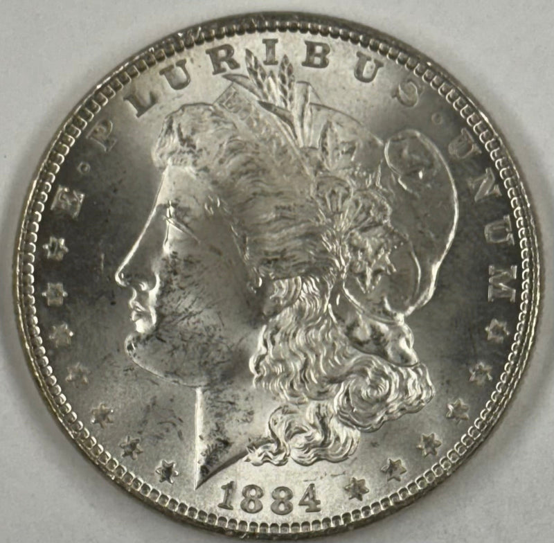 1884 Morgan Dollar . . . . Choice Brilliant Uncirculated