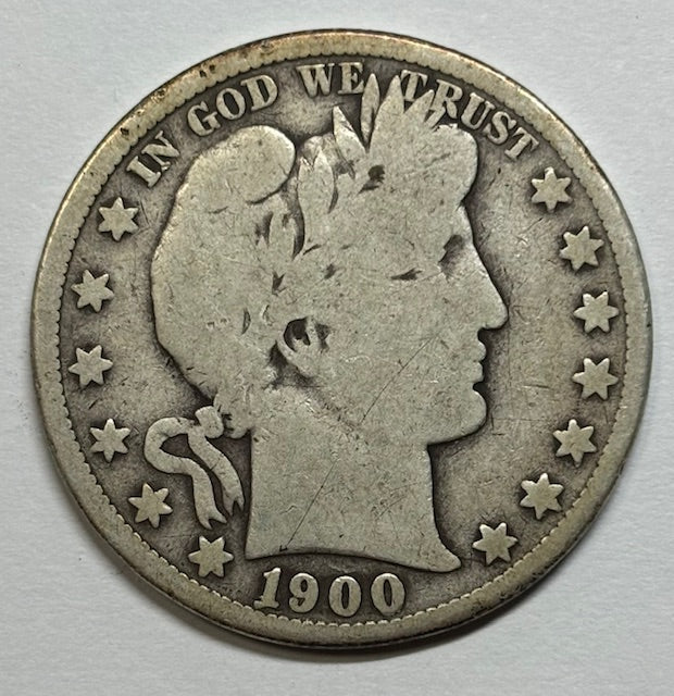 1900-S Barber Half . . . . Good