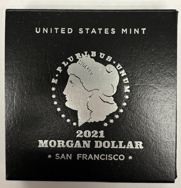 2021-S Morgan Silver Dollar . . . . Superb Brilliant Uncirculated