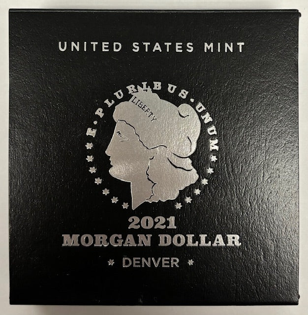 2021-D Morgan Silver Dollar . . . . Superb Brilliant Uncirculated