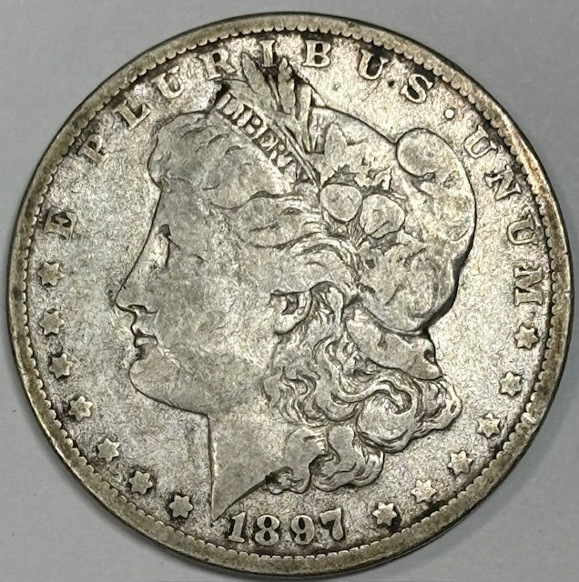 1897-O Morgan Dollar Fine