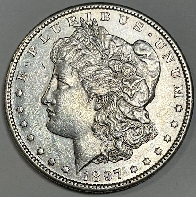 1897-S Morgan Dollar . . . . Choice About Uncirculated