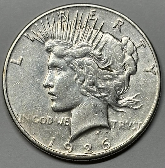 1926-S Peace Dollar VF/XF