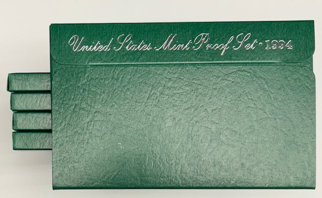 1994 to 1998 Green Box Proof Set Sale