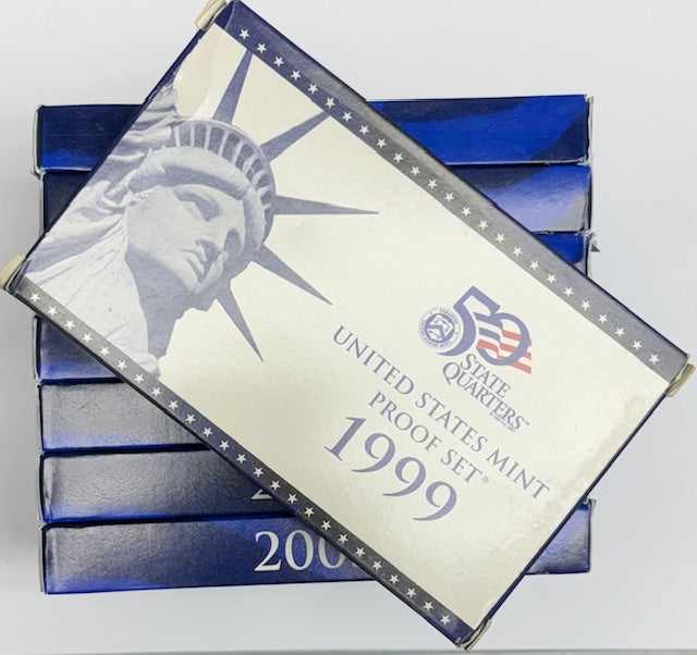 1999 to 2006 Blue Box Proof Set Sale