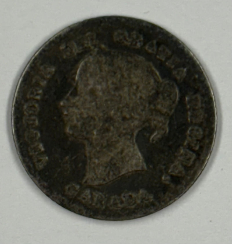 1874-H Crosslet 4 Canadian 5 Cents . . . . Very Good