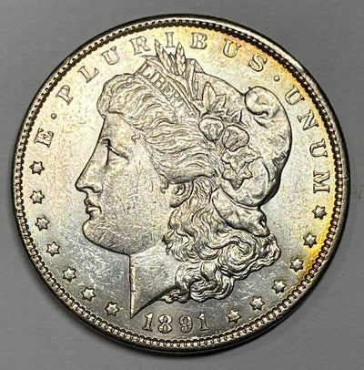 1891-CC Morgan Dollar Choice Brilliant Uncirculated