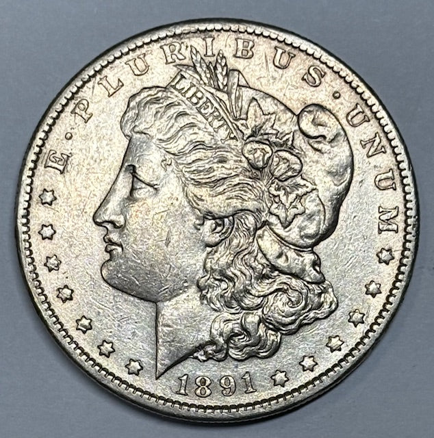 1891-S Morgan Dollar . . . . Choice About Uncirculated