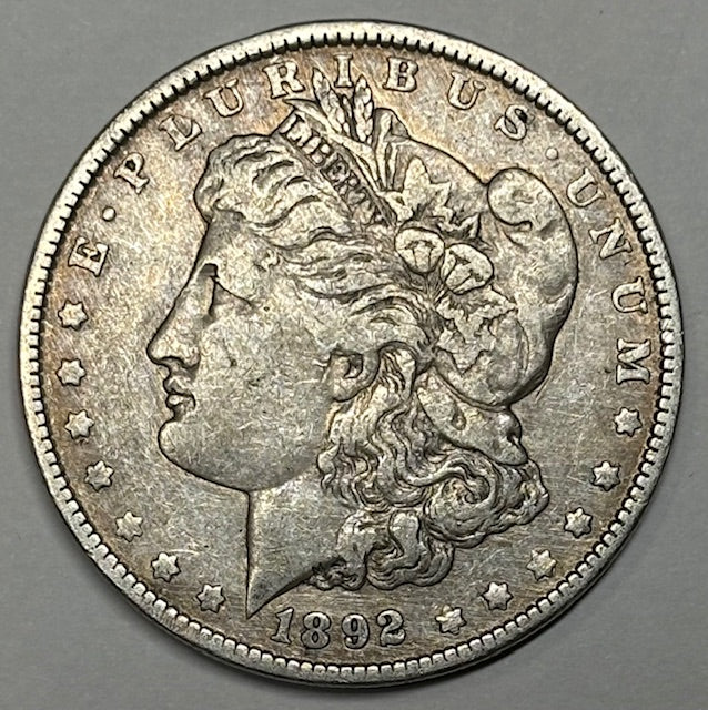 1892 Morgan Dollar . . . . Very Fine