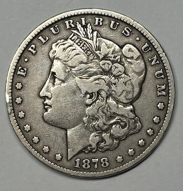 1878-CC Morgan Dollar . . . . Very Fine