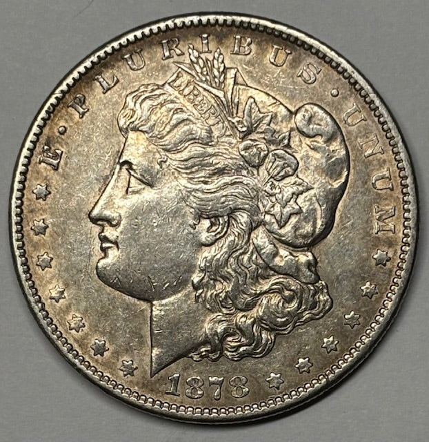 1878-CC Morgan Dollar . . . . Choice About Uncirculated