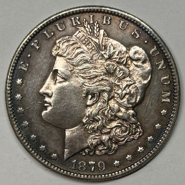 1879-S Morgan Dollar . . . . Choice BU dark toning