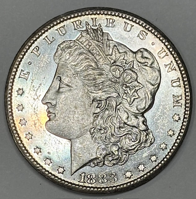 1883-CC Morgan Dollar . . . . Choice BU Prooflike