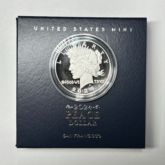 2024 Peace Silver Dollar . . . . Superb Brilliant Proof