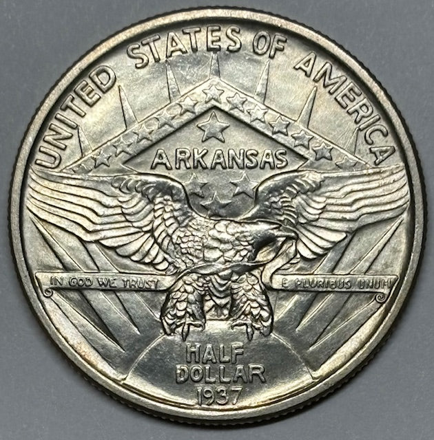 Arkansas Half 1937 . . . . Choice Brilliant Uncirculated