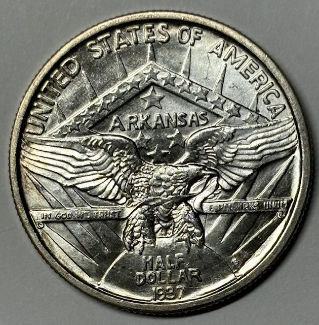 Arkansas Half 1937-S . . . . Gem Brilliant Uncirculated