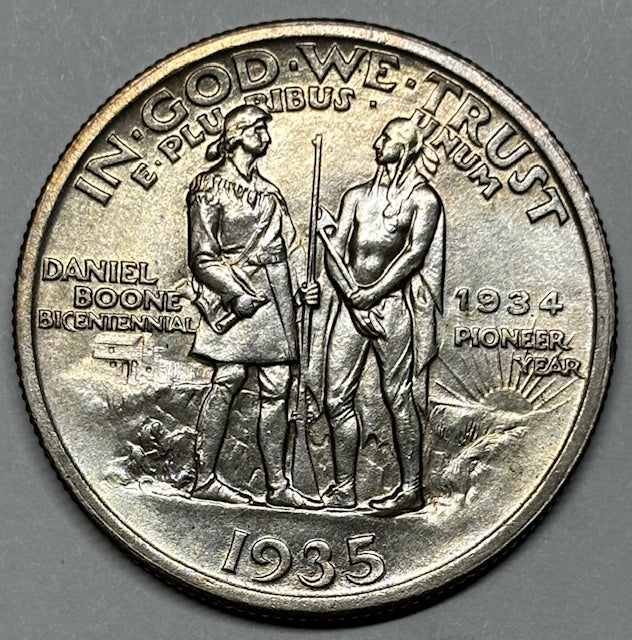 Boone Half 1935/1934 . . . . Superb Brilliant Uncirculated