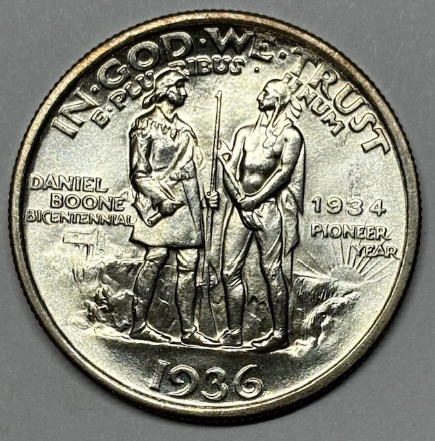 Boone Half 1936 . . . . Superb Brilliant Uncirculated