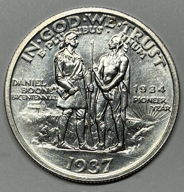 Boone Half 1937 . . . . Gem Brilliant Uncirculated