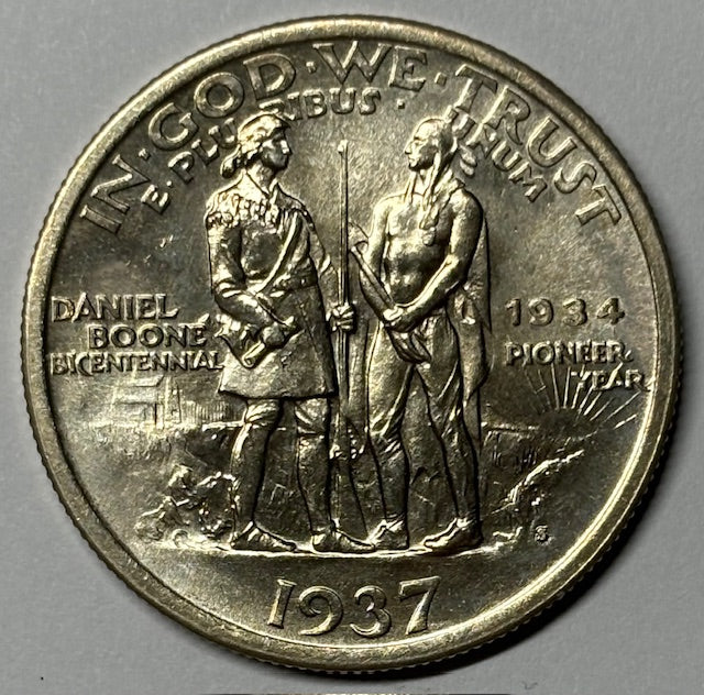 Boone Half 1937-S . . . . Superb Brilliant Uncirculated